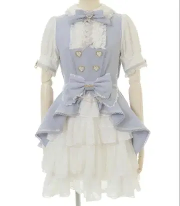 LIZLISA 스핀들 카슈쿨 원피스 블루