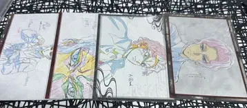 귀멸의 칼날 ufotable dining 나눔 엽서 키부츠지 무잔