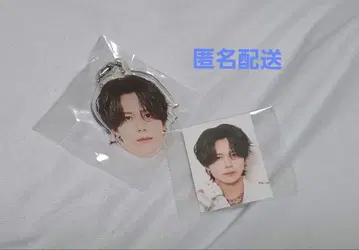 INI 캡슐 토이 후지마키 쿄스케 얼굴 아크링 키링 ID 사진