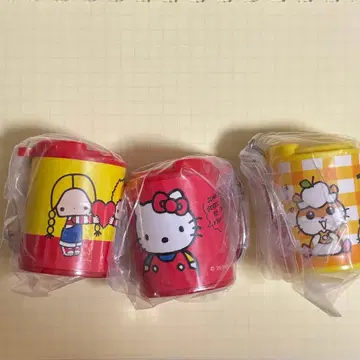 산리오 산리오 캐릭터즈 코인 실린더 3개 세트