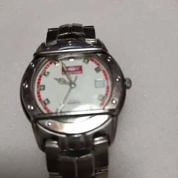 세이코 실버 시계 날짜 표시