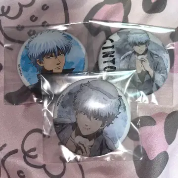 레어 은혼/사카타 긴토키/캔뱃지 가부키쵸 사천왕편