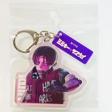 은하 특급 밀키 서브웨이 카트 아크릴 키홀더