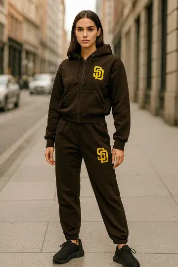 MLB 샌디에이고 파드레스 로고 후드티 맨투맨 셋업 M