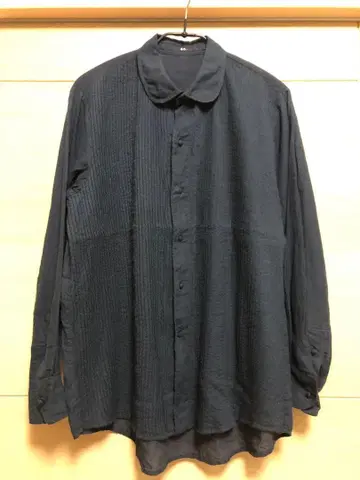 45R 여성용 블라우스 셔츠 다크 네이비 컨디션 최상!