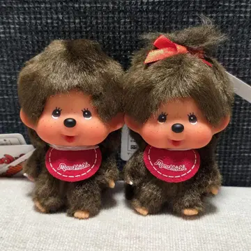 SS 얼굴 커진 몬치치 키링 2체 세트