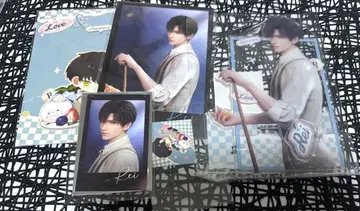 스이파라 콜라보 아크릴 스탠드 엽서 폴라로이드풍 카드 레이