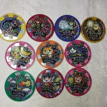 요괴워치 요괴 메달 드림 드림 감사제 10종 세트