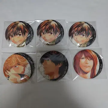 복권 D상 캐릭터 배지 6개 세트 히카루의 바둑 원화전 캔뱃지