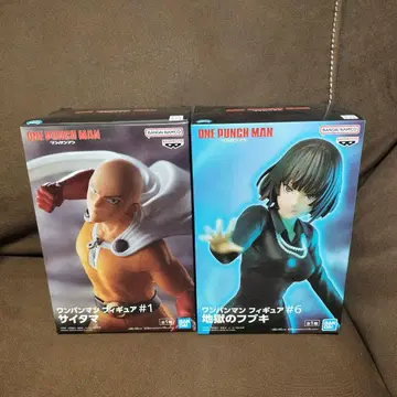 원펀맨 피규어 세트 사이타마와 후부키