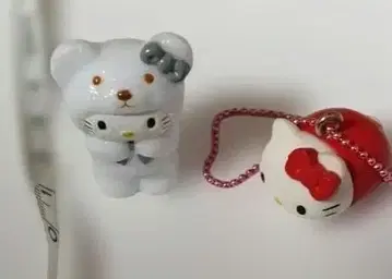 [ 레어 ] 헬로키티 베어 곰 인형옷 피규어 덤 포함