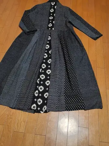 빈티지 원단, 서생 무늬, 원피스