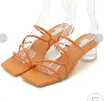 프레이아 아이디 클리어힐 스트랩 샌들