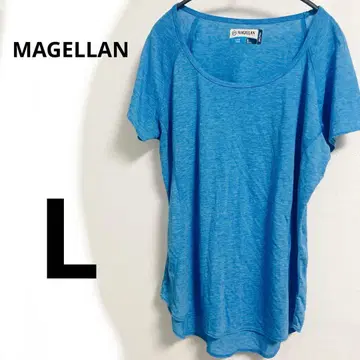MAGELLAN 피쉬기어 반팔T셔츠 L 사이즈 파랑 여성용