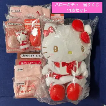 산리오 복권 헬로키티 묶음 판매 세트 컴플리트