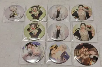 [새벽의 노래] 복권 메이트 E상 캔뱃지 10점 신규 일러스트