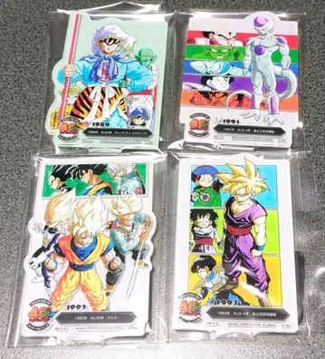 제일복권 드래곤볼 40th F상 ACLLECT 4종 아크렉트