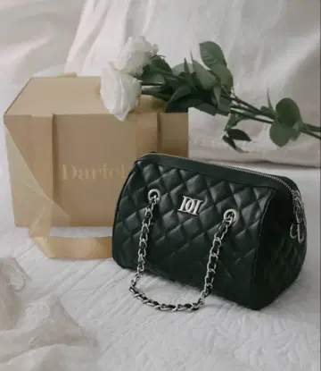 다리치 퀼팅 미니 보스턴 백