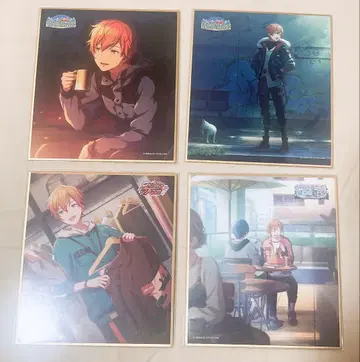 프로세카 시노노메 아키토 미니 색지 4개 세트