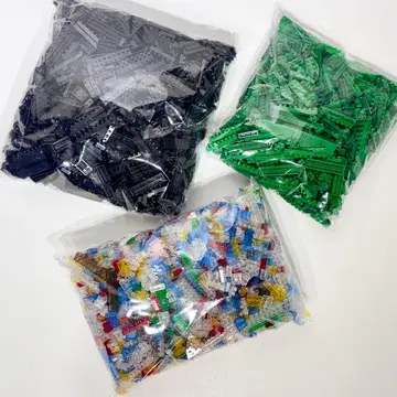 나노블록 클리어 블랙 그린 묶음 판매