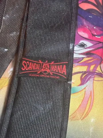초레어 SCANDAL MANIA 한정판 넥타이 블랙