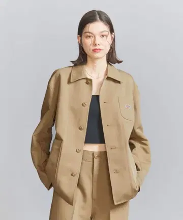 Dickies INSCRIRE 커버올 베이지