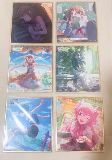 프로세카 모어모어점프 미니 색지 6개 세트