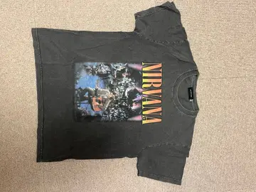 NIRVANA 닐바나 밴드 티셔츠 빈티지 가공