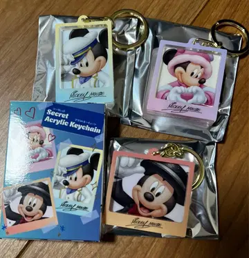 미키 키링 아크릴 HAPPY BIRTHDAY MICKEY