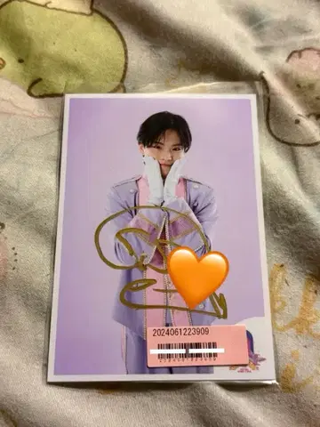 Lienel 리에넬 타케다 소세 브로마이드 사인 포함