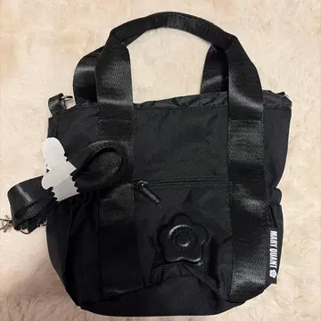 MARY QUANT 블랙 숄더백