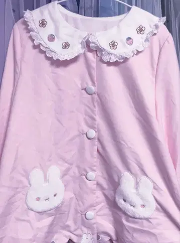 ToAlice 딸기 토끼 원아 상의