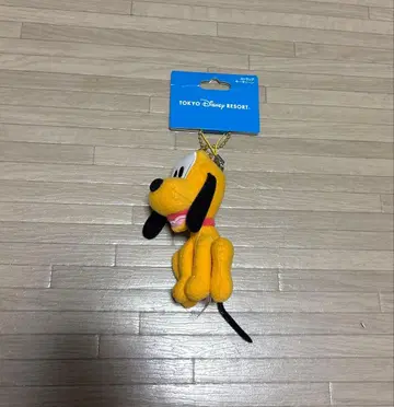 플루토 마스코트 스트랩 키체인 봉제 인형 키링