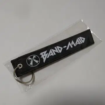 미사용 BAND-MAID 택 키링