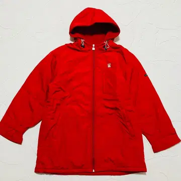 HEAD 여성용 패딩 자켓 L 레드 후드 부착 경량 방한