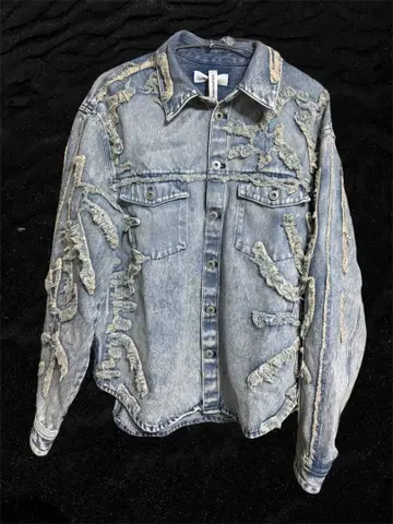 H&M 글렌 마틴스 빈티지 데님 셔츠