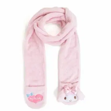 산리오 마이멜로디 성인용 포켓 부착 머플러