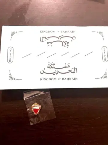 박람회 바레인 국기 에나멜 핀 배지 핀 배지