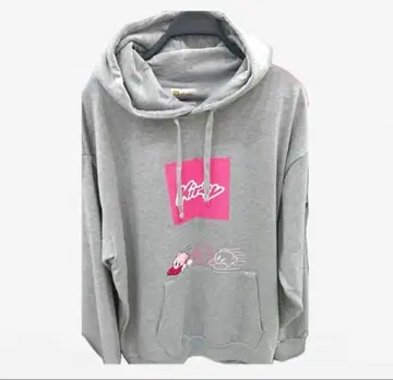 별의 커비 그레이 후드티