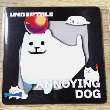 Undertale AnnoyingDog 귀찮은 개 게이머 구이 코스터