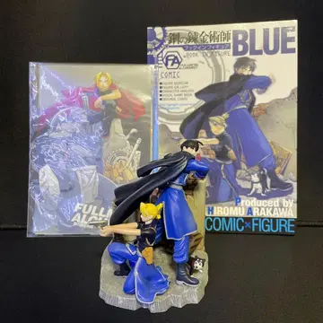 강철의 연금술사 북인피규어 BLUE 로이&리자