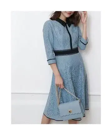 아푸와이저 리셰 2way 카라 부착 원피스