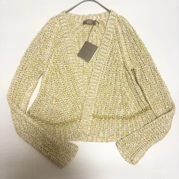 [ 미사용 택 포함 ] CIVIDINI 이탈리아제 코튼 가디건