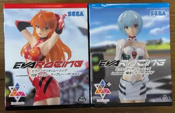 [ 미개봉 새상품 ] 에반게리온 레이싱 PIT WALK 피규어 2개 세트