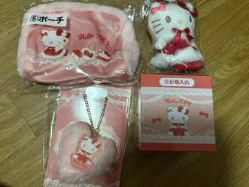 산리오 뽑기 헬로키티 4점 세트