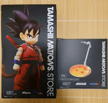 드래곤볼 SH피규아트 손오공 순진한 도전자로 혼 스테이지 세트