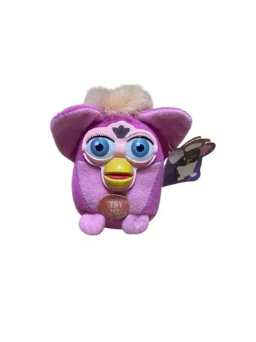 퍼비 TIGER 봉제 인형 토킹 키링 1999 90s