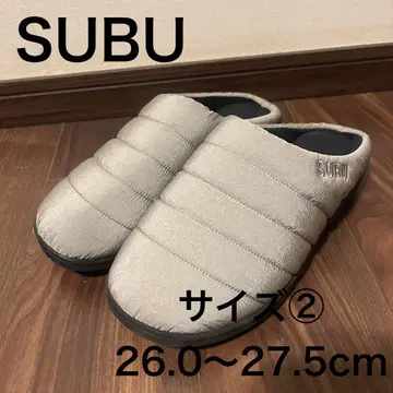 SUBU 샌들 사이즈 2 실버
