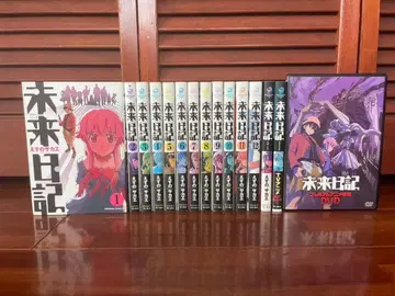 미래일기 12권 전권 세트, 번외편 2권 프리미엄 애니메이션 DVD 세트