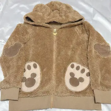 디즈니씨 더피 후드 부착 후드티